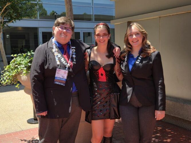 Mifflin County TSA Fashion Design team shines in top 12 at nationals
